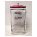 Vintage Original Tall Lance Jar