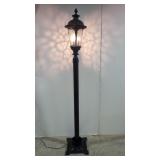 Black metal Street Light  vintage