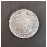 1901 - O  Morgan Silver Dollar