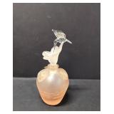 Vintage Pink Perfume with humming bird stopper