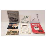 6 Vintage Automotive paper goods