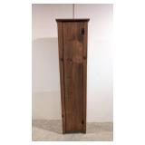 Pine one door storage cabinet