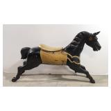 Antique wooden carousel horse