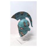 Greek Bronze Spartan Officer Replica Helmet