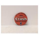 Vintage orange Crush Button / mirror