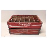 (2) 1977 red 'Enjoy Coke Crates