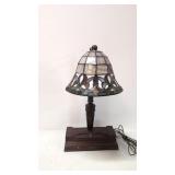 Apollo Stained leaded glass desk lamp