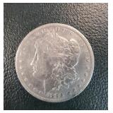 1890 - S Morgan Silver Dollar