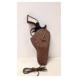 Vintage Gun and Holster Electric Clock