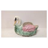 Swan Ceramic Planter