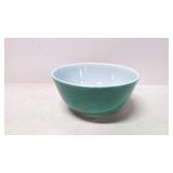 Vintage Pyrex primary Green Mixing Bowl