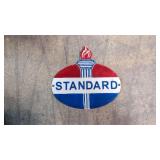 Standard Oil Cast Iron sign