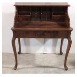 Burl Open Queen Desk