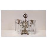 Brass Girandola with double candles