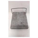 Primitive Soap Stone Bed / Feet Warmer