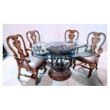 Ornate 5 piece dining room set