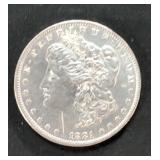 1881 - O Morgan Silver Dollar