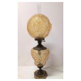 Victorian Gone With Wind Lamp