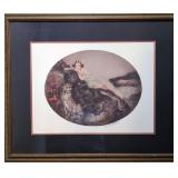 Louis Icart French art Deco Print