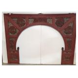 Large pierced Carved Chinese architectural arch