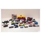 56 Various Hot Wheels - Match Box  - ect toy cars