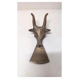 Vintage Brass Long Horn Boot jack