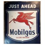 Porcelain Mobilgas Just Ahead