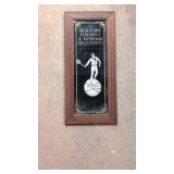 Wright & Ditson Adertising Tennis Mirror