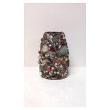 Rare Folk Art Memory Jar