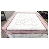 Vintage embroidered large quilt
