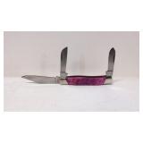 Tobacco Stockman Frost Cutlery 3 blade pocket knie