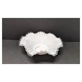 Fenton Silver Crest Bowl