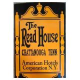 The Read  House Hotel Porcelain Sign