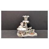 Antique Dresden Figural Candle holder