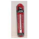 Porcelain Lion Gasoline Thermometer