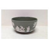 Green Wedgewood   Jasperware Bowl