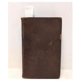 1801 Plutarch's Lives Leather Bound book