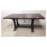 Mahogany Trestle Dining Table