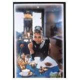 Audrey Hepburn Breakfast at Tiffany's framed print