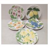 (5) Fluers Du Jour by Shafford Plates