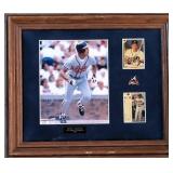 1991 Dave Justice Atlanta Braves Framed Collage