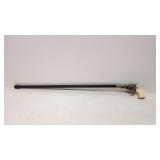 Decorative Pistol Grip walking cane / 12' knife