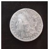 1890 - O  Morgan Silver dollar