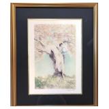 Louis Icart 'Spring Blossoms' framed print