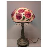 Vintage rose Puffy Table Lamp