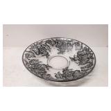 Sterling Silver overlay console bowl