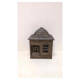 Antique  Home Savings cast iron bank