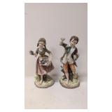 Two Andrea Boy & Girl Bisque figurines