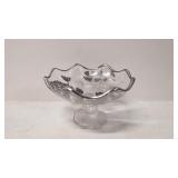 Sterling Silver Overlay compote