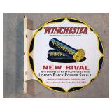 Porcelain Winchester Flange Sign